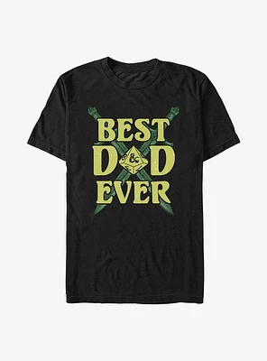 Dungeons & Dragons Father's Day Best Dad Ever T-Shirt