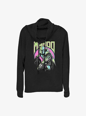Star Wars The Mandalorian New Wave Cowl Neck Long-Sleeve Top