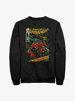 Marvel Spider-Man Spidey Comic Cover Crewneck