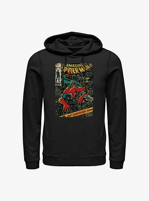 Marvel Spider-Man Spidey Comic Cover Hoodie
