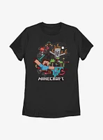 Minecraft Funtage Party Womens T-Shirt