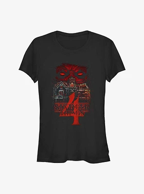 Stranger Things Vecna's House Girls T-Shirt