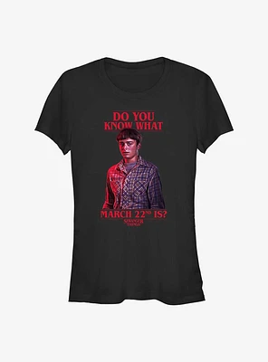 Stranger Things Will's Birthday Girls T-Shirt