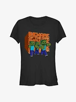 Minecraft Beware of the Dark Girls T-Shirt
