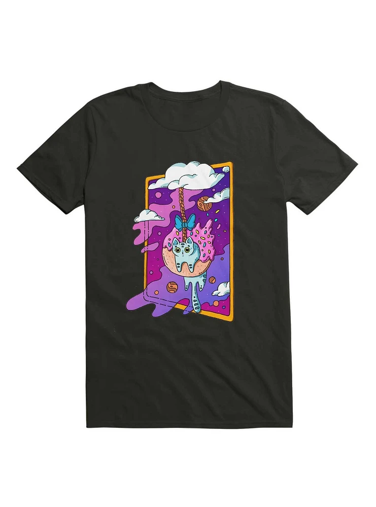 Kawaii Kitty A Donut T-Shirt