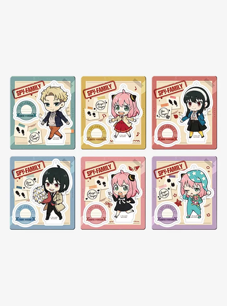 MegaHouse Tokotoko Spy x Family Blind Box Acrylic Figure Keychain