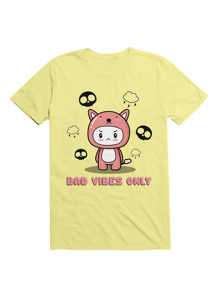 Kawaii Bad Vibes Only T-Shirt