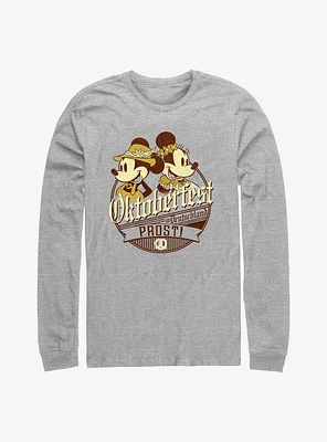 Disney Mickey Mouse Oktoberfest Deutschland Long-Sleeve T-Shirt