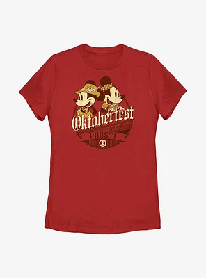Disney Mickey Mouse Oktoberfest Deutschland Womens T-Shirt