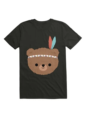 Kawaii Native American Bear T-Shirt