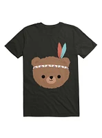 Kawaii Native American Bear T-Shirt