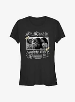 Stranger Things Hellfire Club Scrapbook Girls T-Shirt
