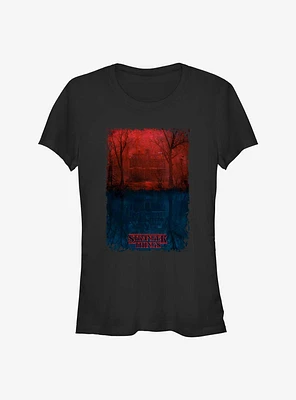 Stranger Things Vecna House Girls T-Shirt