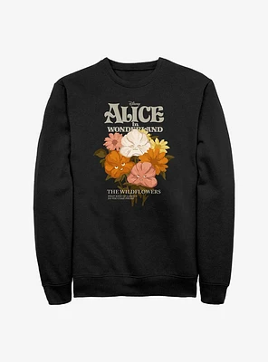 Disney Alice Wonderland The Wildflowers Sweatshirt