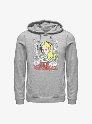 Disney Alice Wonderland Group Hoodie