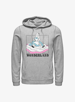 Disney Alice Wonderland Soft Pop Hoodie