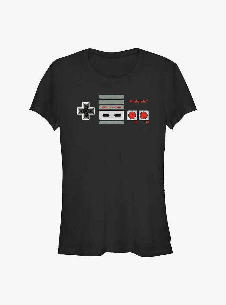 Nintendo NES Controller Girls T-Shirt