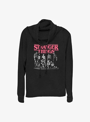 Stranger Things Crew Cowl Neck Long-Sleeve Top