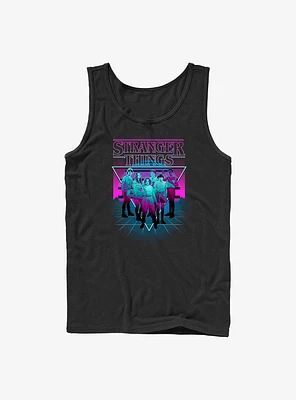 Stranger Things Neon Group Tank