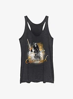 Disney Pirates of the Caribbean Captain Jack Poster Womens Tank Top