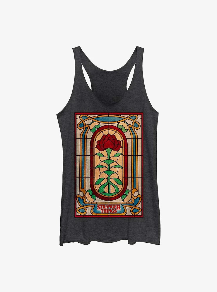 Stranger Things Stained Glass Girls Tank