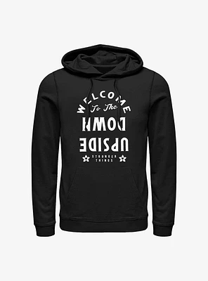 Stranger Things Welcome to the Upside Down Hoodie