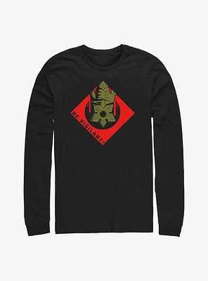Stranger Things Be Vigilant Long-Sleeve T-Shirt