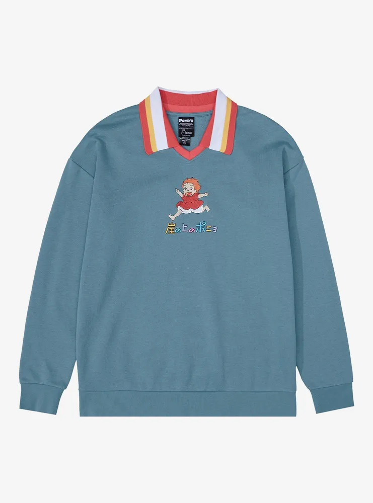 Studio Ghibli Ponyo Collared Sweatshirt - BoxLunch Exclusive