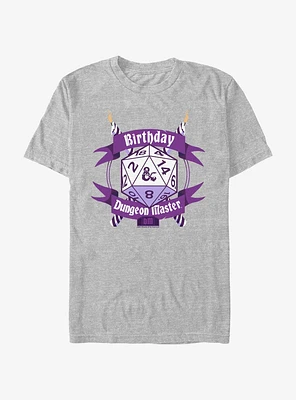 Dungeons & Dragons Birthday Dungeon Master T-Shirt