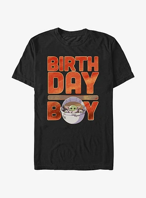 Star Wars The Mandalorian Birthday Boy Grogu T-Shirt