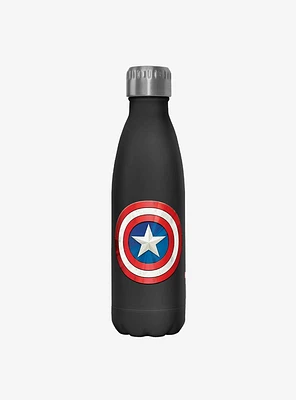 Marvel Captain America Shield Stainless Steel Water Bottle