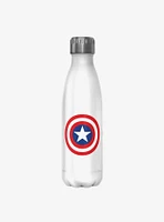 Marvel Captain America Shield Icon Stainless Steel Water Bottle