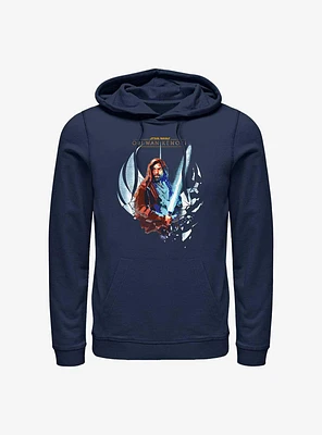 Star Wars Obi-Wan Shattered Jedi Logo Hoodie