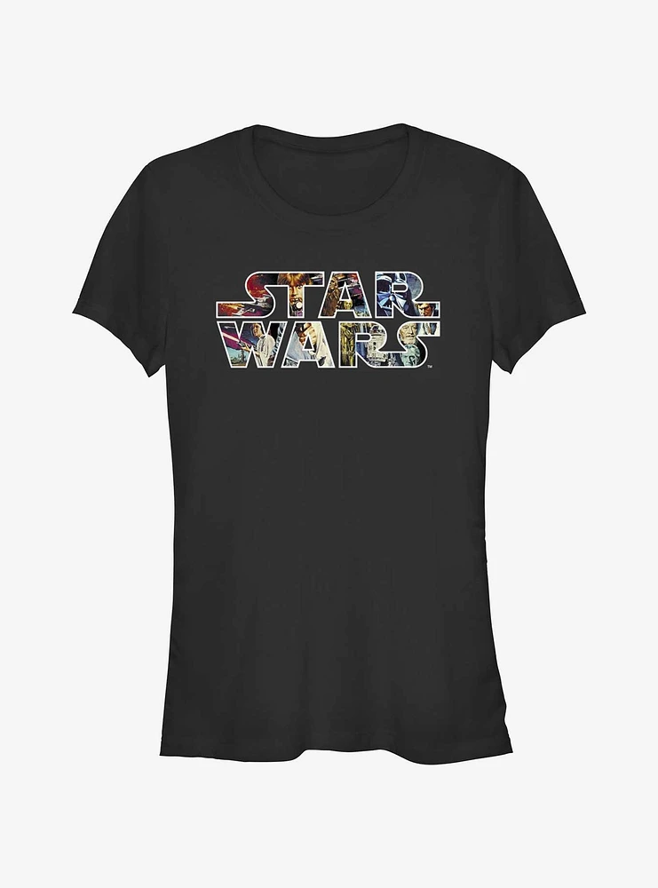 Star Wars Epic Logo Girls T-Shirt