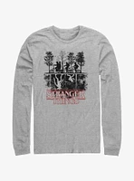 Stranger Things Upside Down Long Sleeve T-Shirt