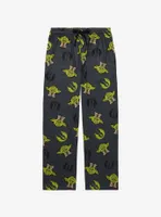 Star Wars Yoda & Jedi Order Logo Allover Print Sleep Pants - BoxLunch Exclusive