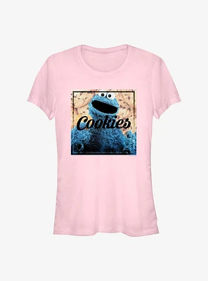 Sesame Street Cookie Monster Cookies Girls T-Shirt