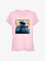 Sesame Street Cookie Monster Cookies Girls T-Shirt