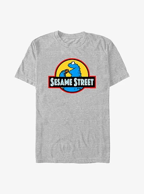 Sesame Street Cookie Monster Logo Sign T-Shirt