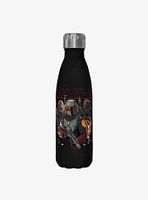 Star Wars The Book of Boba Fett Bounty Hunting Black Stainless Steel Water Bottle
