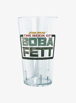 Star Wars The Book of Boba Fett Boba Fett Main Logo Tritan Cup