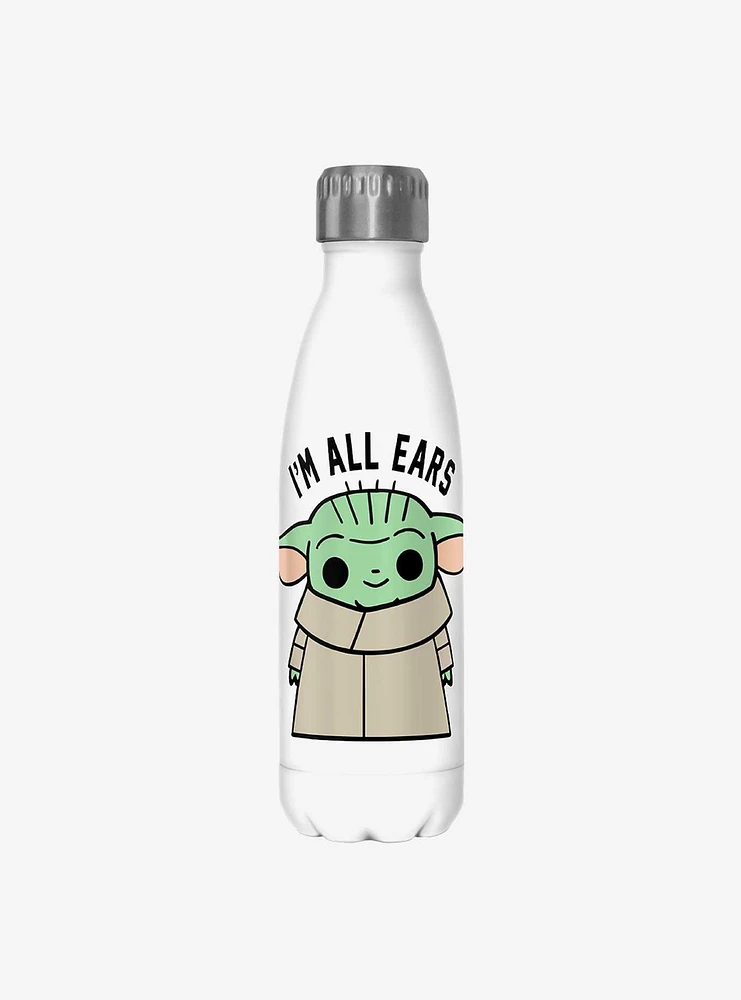 Star Wars The Mandalorian The Child Stainless Steel Water Bottle