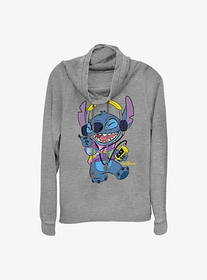 Disney Lilo & Stitch Rockin' Cowl Neck Long-Sleeve Top
