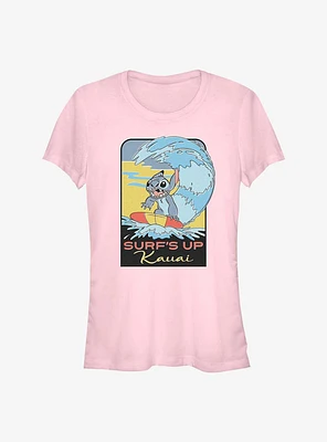 Disney Lilo & Stitch Surf's Up Kauai Girls T-Shirt