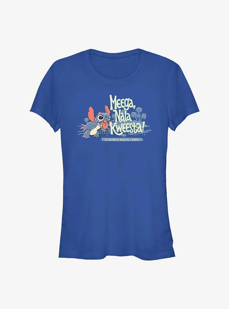 Disney Lilo & Stitch Meega Nala Kweesta Girls T-Shirt