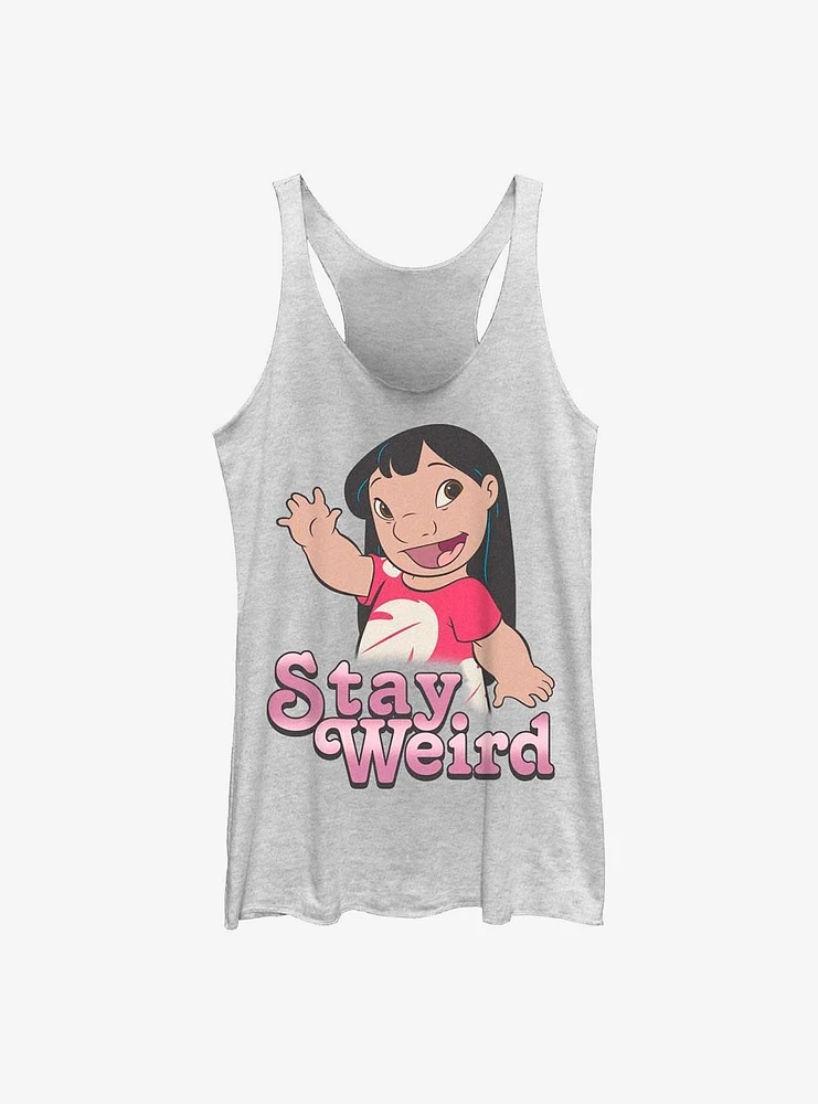 Disney Lilo & Stitch Stay Weird Girls Tank