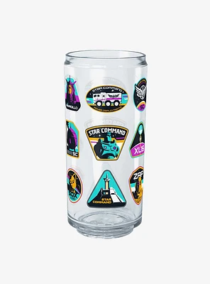 Disney Pixar Lightyear Icon Badges Can Cup
