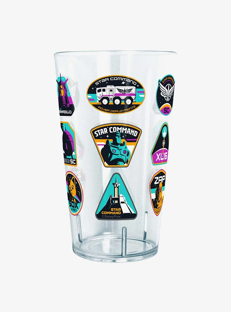 Disney Pixar Lightyear Icon Badges Tritan Cup