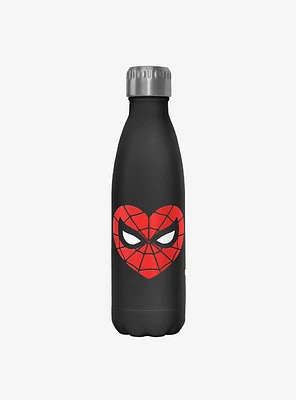Marvel Spider-Man Spidey Heartbreaker Stainless Steel Water Bottle
