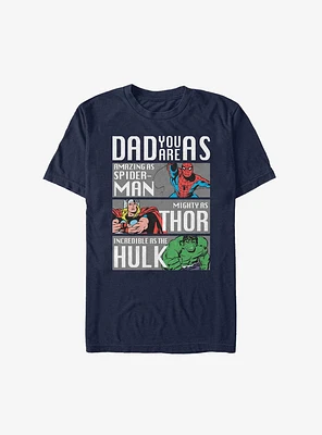 Marvel Dad Quality T-Shirt